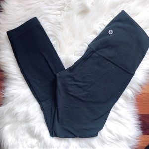 Black Lululemon align 7/8